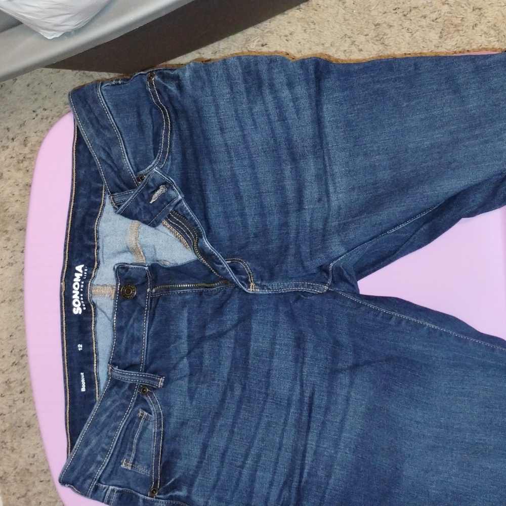 Sonoma jeans only worn a couple of times size 12 bootcut